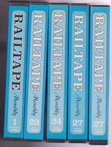 Rail tape vhs videos - tape,
