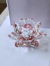 CRYSTAL LOTUS FLOWER ORNAMENT