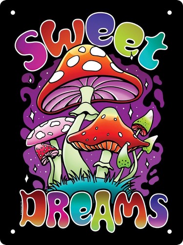Sweet dreams mushroom mini - mushroom, tin