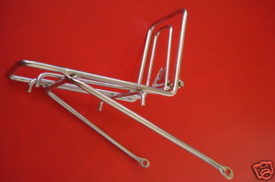 Chrome front rack - front, carrier