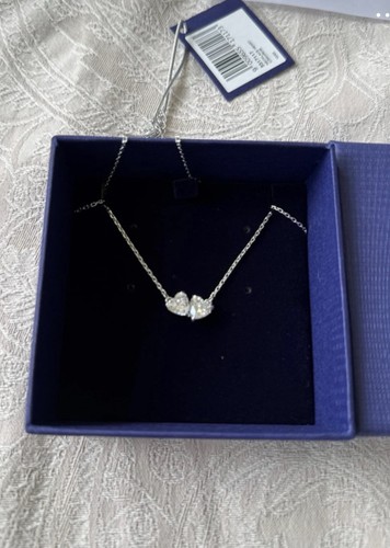 Sliver swarovski heart - swarovski,