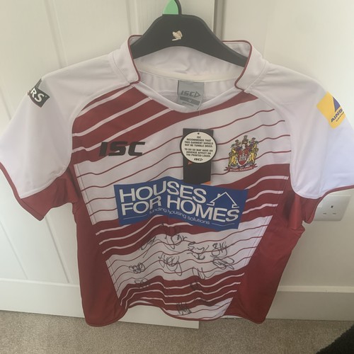 Wigan warriors 2014 signed - warriors,