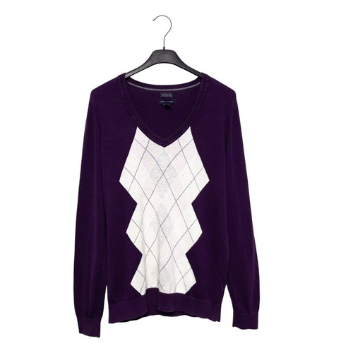 Tommy hilfiger argyle jumper - tommy,
