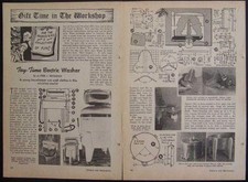 Toy Washing Machine 1948