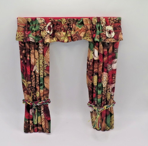 Dolls house curtains