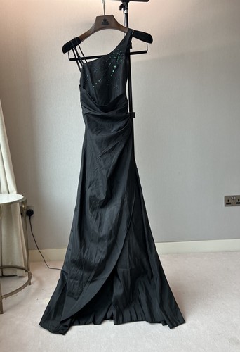 Black one shoulder vintage - shoulder,