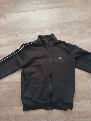Lacoste men black - men's, zip-up