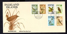 Falkland Islands - 1982 Passerines First Day Cover