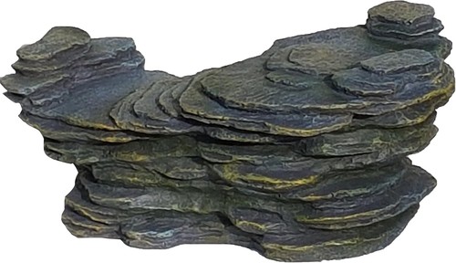 Artificial slate rock ledge - artificial,