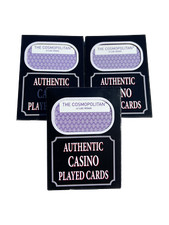 *** COSMOPOLITAN *** LAS VEGAS CASINO PLAYING CARDS (PURPLE PRINT)