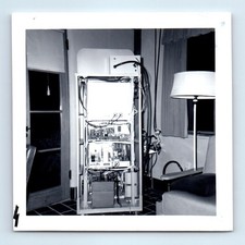 Old Vintage Square Photo KWL LINEAR AMP HAM RADIO AMPLIFIER SNAPSHOT PICTURE