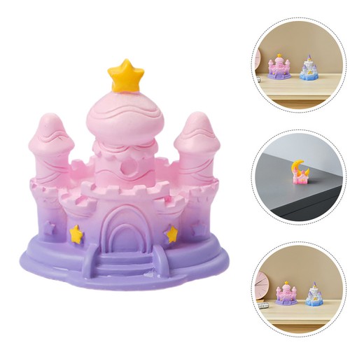 Miniature resin castle - miniature,