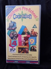 VHS Children's Pre School Compilation Rosie & Jim Sooty Tots Tv Woolworths Video