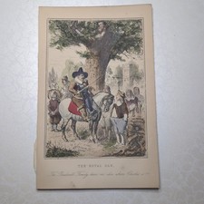 Original c1870 Colour Etching