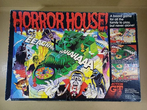 Horror house board - horror, game