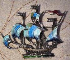 Art Deco Enamel & Marcasite