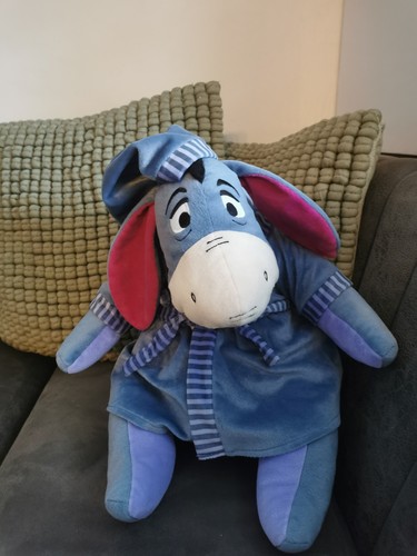 Eeyore large plush wearing - eeyore,