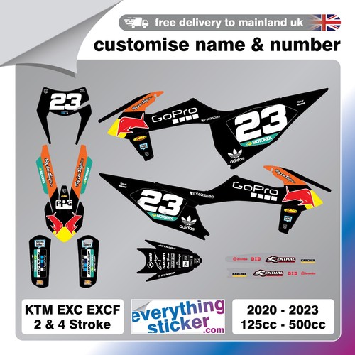Custom ktm graphics - mx, kit