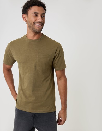 Threadbare mens khaki green - threadbare,
