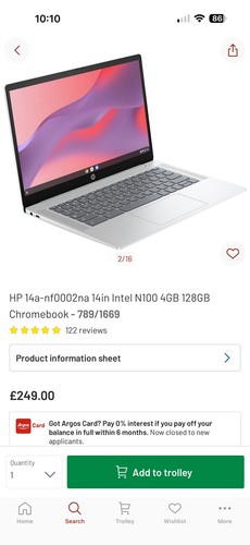 Chromebook 14a nf0002na - hp, 14a-nf0002na