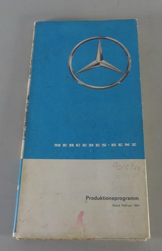 Faltprospekt mercedes benz - faltprospekt, mercedes-benz