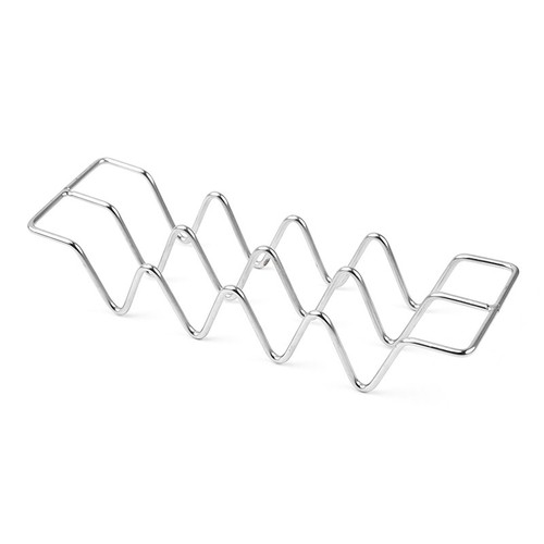 Stainless steel slots taco - steel, 4-slots