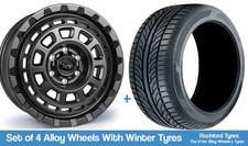 Targa Alloy Wheels & Winter Tyres 17" For VW Transporter T4 90-04