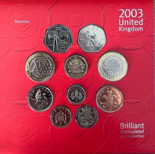 2003 royal mint brilliant - uk,
