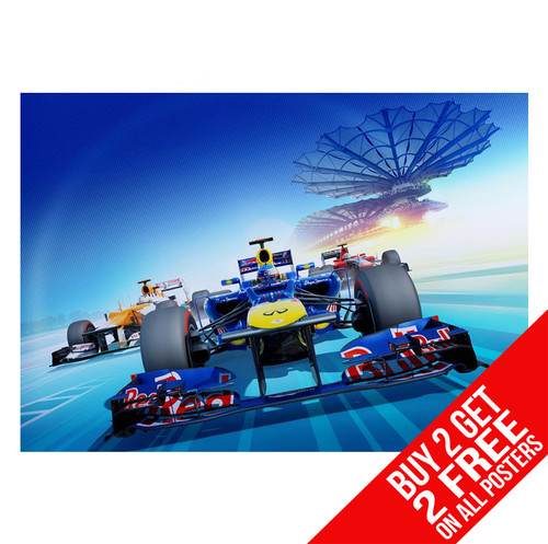 Red bull formula racing - red,