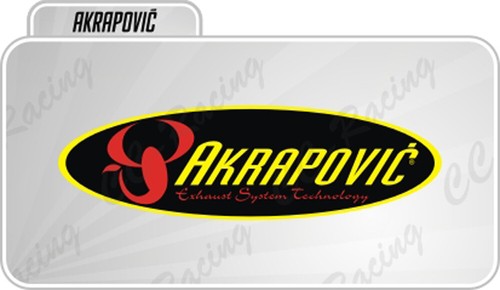 Sticker akrapovic heat - sticker,