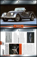 Morgan Plus 4 - 1968 - Sports Atlas Dream Cars Fact File Card