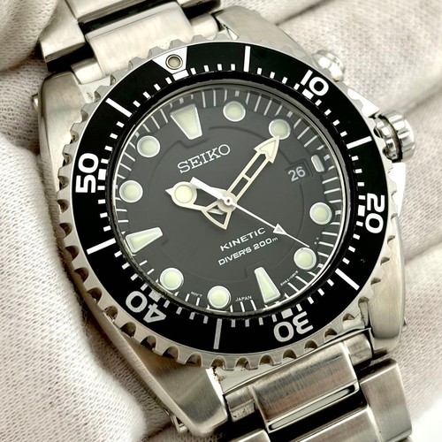 Seiko kinetic diver 5m62 - seiko,