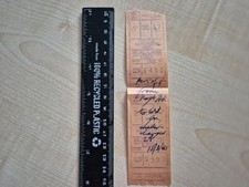 1960 Vintage Bus Double Ticket - London Transport - Route 29 - North London!