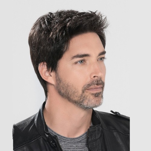 Men wig short straight - men's,