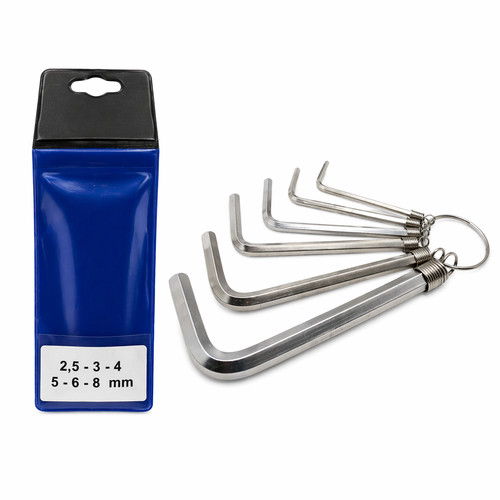 Security allen hex key set - hex,