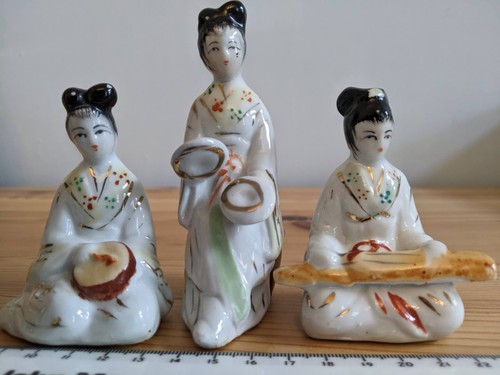 Vintage geisha lady - vintage,