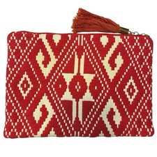 Kookai Red White Geometric