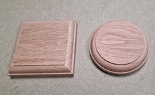 Oak pattress 90mmx - pattress, 19mm