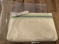 Clarins Beauty/ Travel Pack Ladies Make Up/toiletry holiday Bag flash balm masca