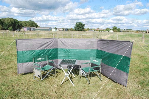 Camping windbreak clear green - camping,