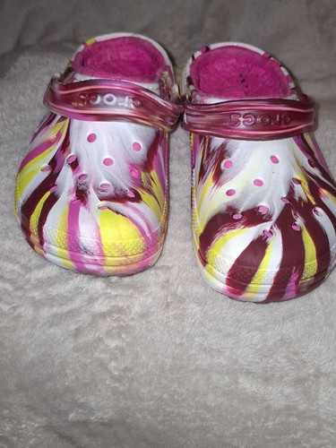 Crocs uk3 pink multicolour - j3,