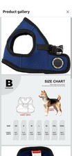 Puppia Soft Vest Harness, S, Royal Blue