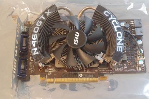 Msi n460gtx cyclone dual dvi - cyclone,