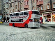 PHOTO  BUS REG JFR 5W - EDINBURGH  'THE PARTY LIMO BUS' APPARENTLY (?!).  THEY S