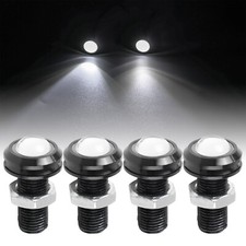 4X White LED Daytime Running