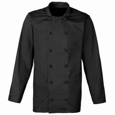 BLACK CHEFS JACKET, BANQUET