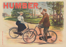 Humber Vintage Bicycle Poster