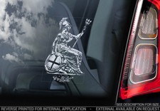 Knights Templar Sticker, Car