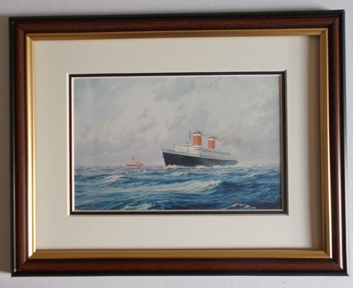 Framed shipping print united - ,