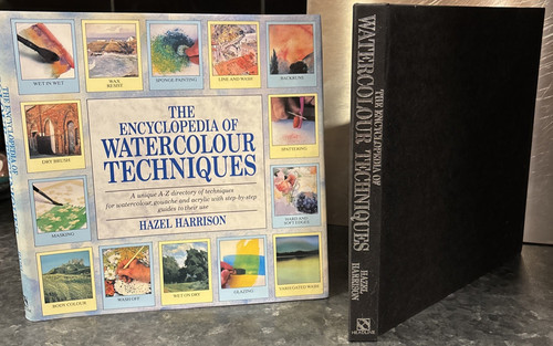 Encyclopedia watercolour - encyclopedia, of